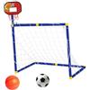 HOIXZCS Telaio per porta da calcio Canestro da basket Attività innovative e | coinvolgenti per lo sviluppo delle abilità dei bambini in qualsiasi occasione Giocattoli per interni ed esterni Giochi