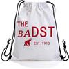 Generic Sackpack Cinch Red Elephant Sorority Sacche Sportive Adulti 36x42cm | Sacca Zaino Sportiva poliestere Sportiva Sacche per Palestra nuotare uomo e donna