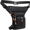 zwxqe impermeabile regolabile con chiusura rapida | Borsa da coscia da moto con cinghia per le gambe, chiavi, telefono cellulare, cuffie wireless per sport all'aria aperta,