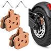 Syncharm 2 Coppie/4 Pezzi Interamente in Metallo Pastiglie Freno a Disco | 34x29x4mm Pattini Freno,con 2 Molla di Ritorno a V,Pastiglie Freno Bici per Max G3 G3D G3E