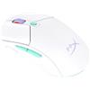 HyperX Pulsefire Haste 2 Core, Mouse Gaming Senza Filo, Connettività 2,4 GHz, Illuminazione RGB, 6 Tasti Programmabili, 12000 DPI, Resistenza fino a 20 Milioni di Clic, Batteria fino a 100 Ore, Bianco