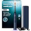 Philips Sonicare serie 7500 spazzolino elettrico - Tecnologia Next Generation Sonicare, sensore di pressione, 12 impostazioni, SmarTimer, 21 giorni di autonomia, custodia con ricarica, blu, HX7423/10
