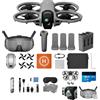DJI Avata 360 Combo Motion Fly More con accessori, drone a 360° con imaging 8K da 1 pollice, paraelica, Include Goggles N3 e RC Motion 3, Pad di atterraggio (Multiple accessories bundle)