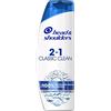 Head & Shoulders Antiforfora Shampoo e Balsamo 2in1 Classic Clean, Per Capelli Grassi, Protezione dalla Forfora per Cute e Capelli, Clinicamente Provato, Dermatologicamente Testato, 225ml