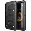 Beeasy Cover per iPhone X/XS IP68 Impermeabile Custodia Militare Antiurto Resistente 360° Metallo Armor Protezione Schermo Integrata Rugged Robusta Indistruttibile Subacquea Antipolvere Nero