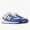 alance Scarpe Sneakers UOMO New Balance 574 7JD Blu Suede Mesh Lifestyle