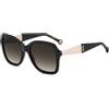 Carolina Herrera HER 0373/S 0WM/HA | Occhiali da Sole Graduati o Non Graduati | Plastica | Quadrati | Nero, Avorio | Adrialenti
