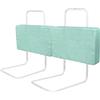 UISEBRT 2 sponde per letto da 60 cm, protezione anticaduta per letto per bambini, 5 fori, regolabili in altezza, protezione di sicurezza per bambini, neonati e bambini, 120 cm, verde