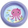 Intex 59409NP - Piscina Gonfiabile Baby con Stampa Animaletti Assortiti, 1 pezzo, Vinile, Multicolore, 61x15 cm