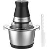 Vpcok Direct Tritatutto da Cucina Elettrico con 4 Lame in Acciaio Inossidabile 1,2 L | Frullatore Tritatutto Multifunzione 400 W, per Carne, Verdure, Cipolle e Frutta