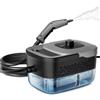 Dzaki Pulitore a Vapore, Pulitore a Vapore Portatile, 1600ML Serbatoio, 4 Bar | 15s Riscaldamento, 3.5m Cavo, 3 Livelli di Vapore, Steam Cleaner per Cucina Bagno Divano Auto Finestra Piastrelle Fughe