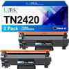LxTek TN2420 Compatibili per Brother TN-2420 TN2410 per MFC-L2710DW 2-Pack | TN2420, per Toner Brother MFC-L2710DW, MFC-L2710DN, MFC-L2730DW, MFC-L2750DW, HL-L2370DN, HL-L2310D, HL-L2350dw, DCP-L2510D