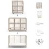 Stokke Nighti Culla Evolutiva Bundle 5in1 0-5 Anni Vanilla Whaite con Tessile bianco