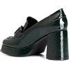 CafèNoir Cafè Noir Mocassini in pelle con punta squadrata e tacco 8cm