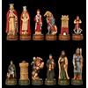 Figuren Shop GmbH Pezzi Degli Scacchi Set - Camelot Artus-Sage Cavaliere Medioevo Scacchi