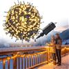 UISEBRT Catena Luminosa 30M 300LEDs, Luci di Natale per Esterni e Int rni con 8 Modalità, IP44 Impermeabile, Decorazioni Natalizie per Giardino, Matrimonio, Festa di Natale, Bianco Caldo