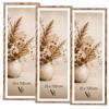 Velora Home&Living VELORA H&L Set da 3 Cornici Foto Legno Bruciato 35 x 100 cm - Cornici in Legno con Plexiglass Trasparente, Portafoto da Parete, Cornici per Poster, Fotografie, Puzzle, Diplomi e Certificati