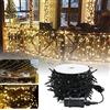 UISEBRT Catena Luminosa esterno interno 80m - Decorazione per Halloween, Natale, Pasqua, Matrimonio, Festa, con 8 modalità di luce, impermeabile IP44 (80m 800LED, Bianco caldo)