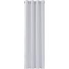 Deconovo Tenda Oscurante da Interno, 132x160 cm, 1 Pannello, Grigio Perla | Tenda Termica Isolante Freddo e Caldo, Attenuano i Rumori, Moderne ed Eleganti con Occhielli, per Camera e Soggiorno
