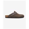 Birkenstock Zoccoli Birkenstock Boston BS Mixed Leather Calzata Stretta marrone - 46