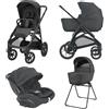 Inglesina System Quattro Aptica XT con Darwin EVO i-Size - Magnet Grey
