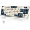 VGN GAMEPOWER Tastiera meccanica da gaming VGN GAMEPOWER x Attack Shark K86, wireless, 75% TKL, con tecnologia 2.4G Wireless/Bluetooth/USB-C, tasti RGB, design a incasso, display a colori, rotella di controllo, switch lineari intercambiabili, …