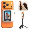 Ulanzi Schermo magnetico per selfie ULANZI VM02, schermo per selfie per smartphone con messa a fuoco regolabile, wireless, 5G, WiFi, Bluetooth 5.2, batteria da 1000mAh, compatibile con fotocamere posteriori di iPhone e Android, ideale per vlog, …