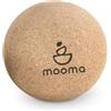 MOOMA - Sfera Yoga in Sughero Ø 6,5 cm, Pallina Massaggiante ad Alta Densità