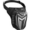 Mohard Marsupio Borsa Moto Uomo/Donna, Riflettente EVA Espandibile 84-124cm | Cintura Cosciale Regolabile, Tutto-in-Uno, Borse per Sedili Sportivo Borsello Accessori per Ciclismo/Pesca/Trekking/Viaggio