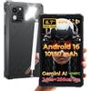 HOTWAV R11 Pro Rugged Tablet Android 16 Robusto Tablet 8.7" Stilo Tablet | 24GB+256GB/1TB TF Tablet Impermeabile, 10150mAh Robusto Tablet PC 64MP+16MP/IP68 69K/Dual SIM 4G/5G WiFi/Face ID/GPS/NFC