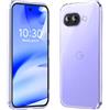 caslord Trasparente Cover ultra-sottile per Google Pixel 9a | Anti-ingiallimento | TPU | Resistente agli urti | Resistente ai graffi