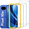 iVoler Pellicola Vetro Temperato per Google Pixel 10a,3 Pezzi | Con 3 Pellicole Protettive,Strumenti di Installazione, HD Trasparente,cornice di installazione,Anti Graffio, Senza Bolle