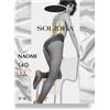 SOLIDEA BY CALZIFICIO PINELLI Solidea Naomi 140 Den Collant Compressivo Modellante Colore Nero Taglia 2