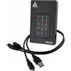 Apricorn Hard disk esterno Apricorn Aegis Fortress L3 disco rigido 1 TB Nero [AFL3-1TB]