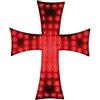 Lampa 96973 Croce a LED 24V - Rosso