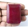 Zaffiro? No: Rubino Naturale Rosso Taglio Smeraldo 293 Ct 1 Pietra Gemma