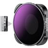 NEEWER Filtro Variabile ND64-ND512 Compatibile con GoPro 9 10 11 12, Filtro ND Variabile da 5-9 Stop con Vetro Ottico HD Multistrato e Telaio Sottile, Nessun Modello X
