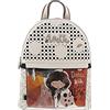 Anekke Zaino Doppio Scomparto Anima - Design organizzato | Interno foderato e tasche esterne - Dimensioni: 26x30x9 cm - Accessori e Accessori Donna, Vari, Taglia unica