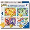Ravensburger - Pokémon, Puzzle 3+ Anni, 4 Puzzle Progressivi Da 12-24 Pezzi | 4 puzzle progressivi a tema Pokémon da 12, 16, 20 e 24 pezzi, giochi educativi e divertenti, ideali come regalo dai 3 anni.