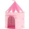 KORIMEFA Tenda da Gioco per Bambini Tenda per Bambini Casetta dei Giochi per Interni ed Esterni Tenda Portatile Campeggio Giochi Esterno Ragazzo e Ragazza Regalo (Rosa)