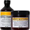 Davines Naturaltech Nourishing Shampoo + Vegetarian Miracle Conditioner 250+250ml - rituale ristrutturante capelli secchi sfibra