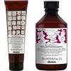 Davines Naturaltech Replumping Shampoo + Conditioner 250+150ml - rituale elasticizzante idratante tutti tipi di capelli