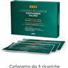 GUAM Pantadren Salino Liquido Attivatore Ricarica 3x100ml + pantalone sauna - trattamento intensivo gambe anticellulite drenante