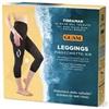GUAM FIBRAMAR Leggings Pinocchietto Air XS/S (38-40) - leggins nero pinocchietto anticellulite rimodellante snellente