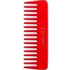 Tek Pettine Piccolo a Denti Radi Rosso - pettine travel denti larghi tutti capelli capelli