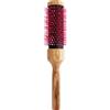 Tek Spazzola Termica Ceramica diam. 36 mm - spazzola capelli lunghi crespi manico legno naturale