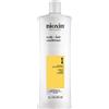 Nioxin Professional Nioxin System 1 Scalp + Hair Conditioner Light Thinning 1000ml - balsamo fortificante capelli non trattati diratati lieve