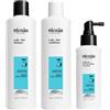 Nioxin Professional Nioxin System 3 Kit Trifasico Shampoo+Conditioner+Treatment 150+150+50ml - kit volumizzante capelli colorati diradati lieve
