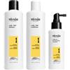 Nioxin Professional Nioxin System 1 Kit Trifasico Shampoo+Conditioner+Treatment 150+150+50ml - kit volumizzante capelli non trattati diradati lieve