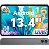 T65 13,4" 120Hz Android 16 4G LTE, 2,2 GHz 26 GB + 128 GB 13 + 5 MP
